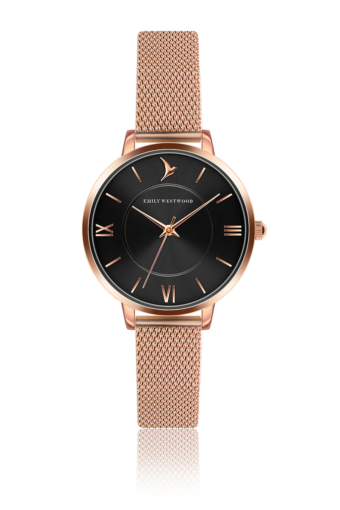 Zenith Elegance Rose Gold Mesh