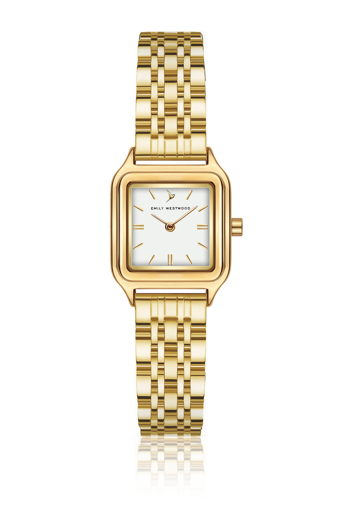 Gold Stainless Steel Watch