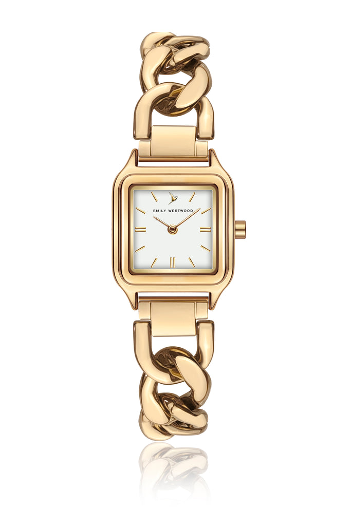 Emy Gold White