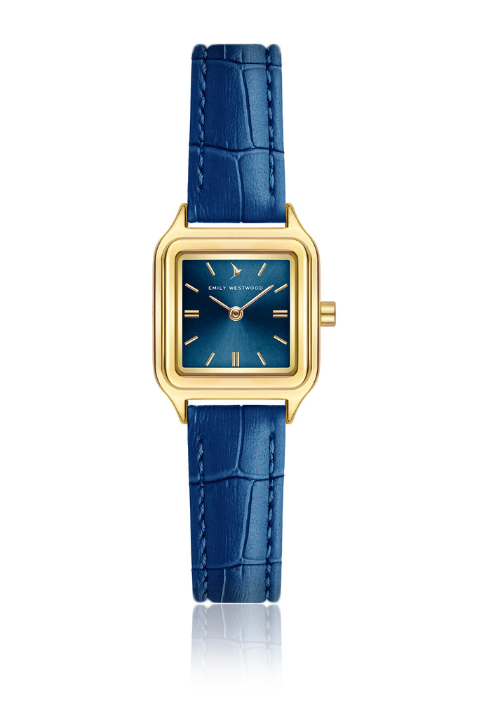 Gold Leather Watch