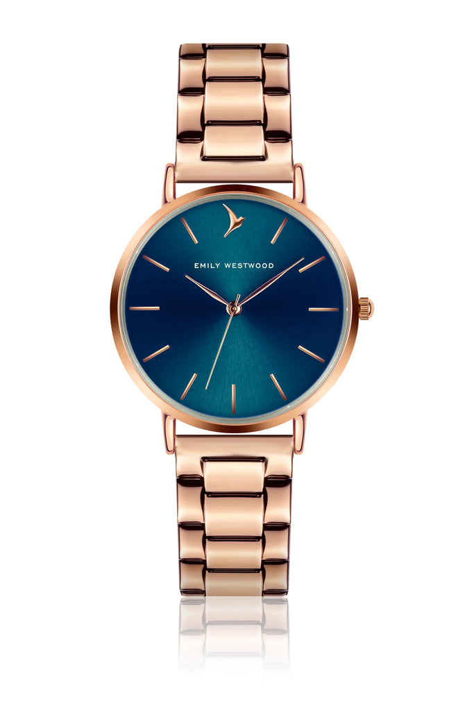 Dark Blue Sunray Watch