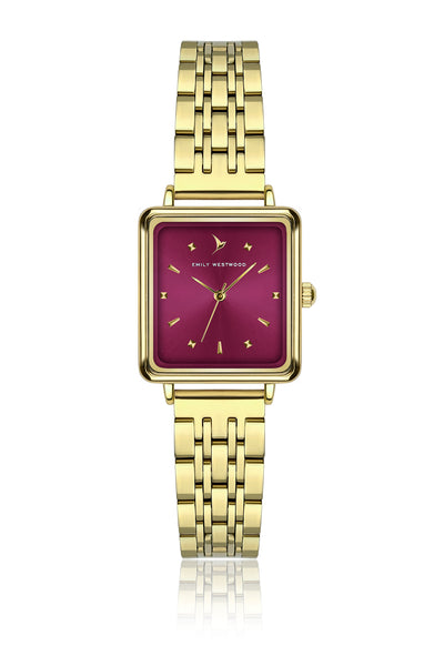 Burgundy Muse Gold