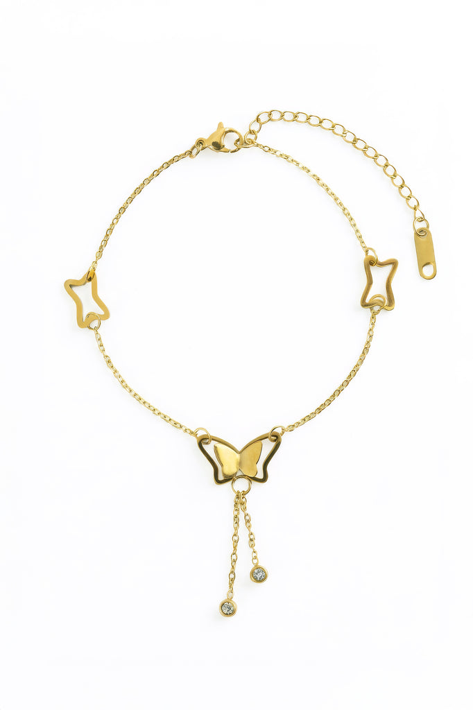 Women's Gold Anklet 18K
