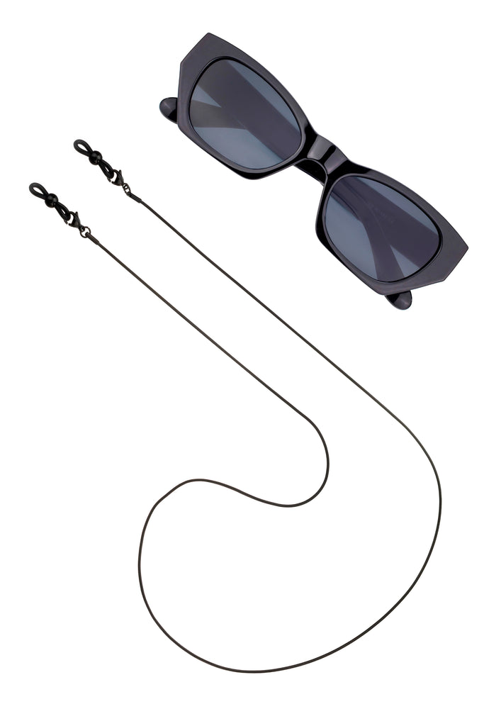 Sophia Black Sunglasses Chain