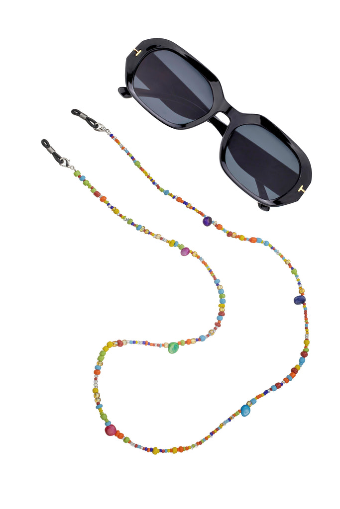 Emma Orange Sunglasses Chain