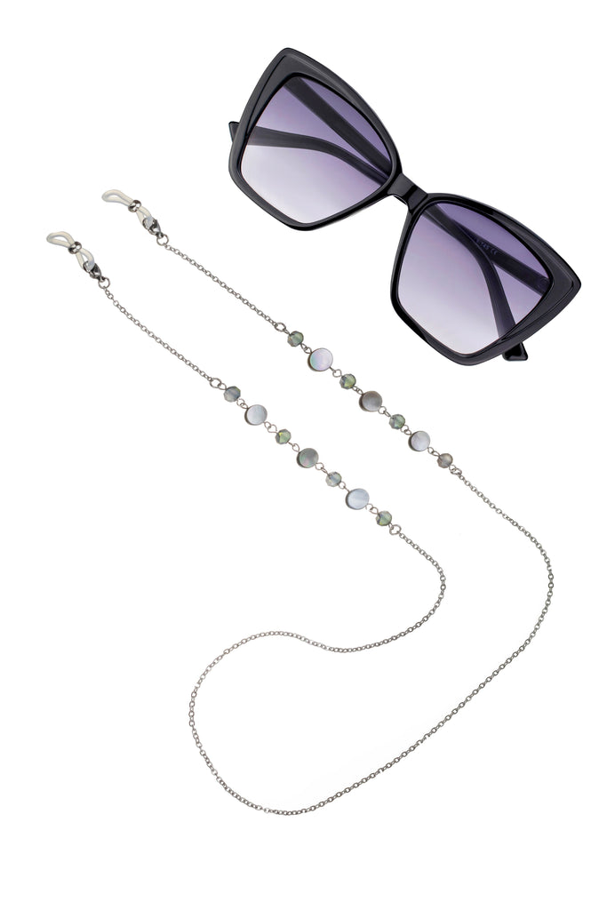 Evelyn Silver Sunglasses Chain