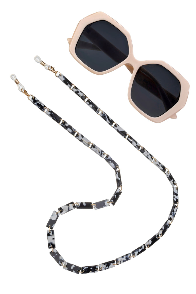 Camila Black Sunglasses Chain