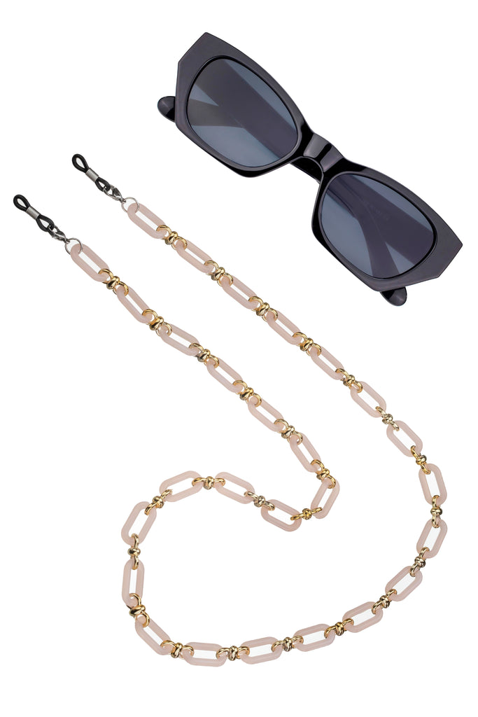 Gianna Pink Sunglasses Chain
