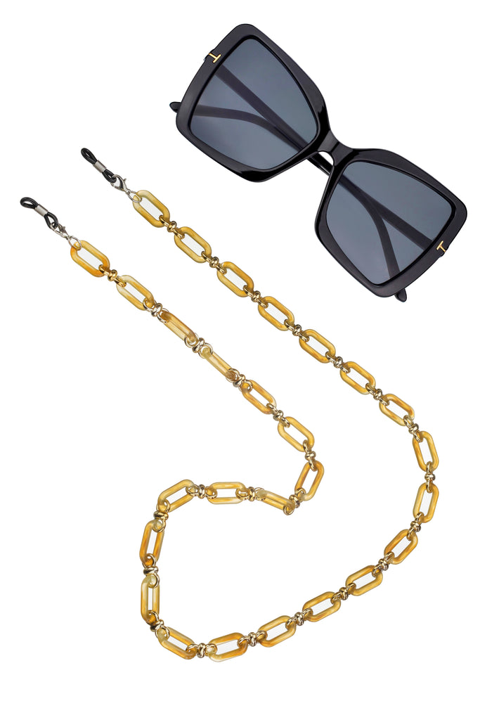 Gianna Brown Sunglasses Chain