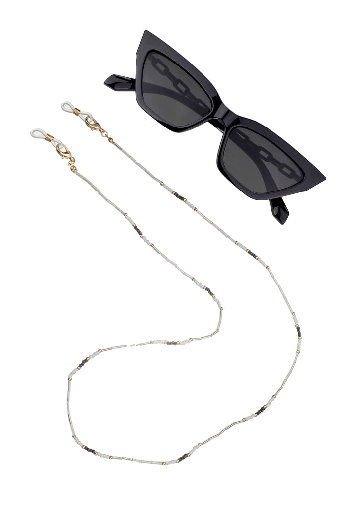 Abigail White Sunglasses Chain