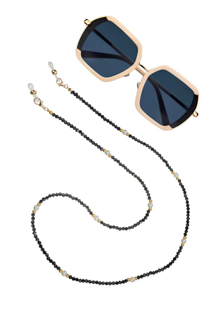 Riley Black Sunglasses Chain