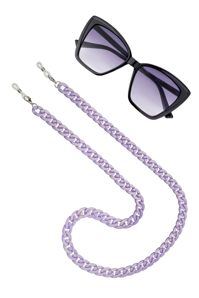 Lucy Purple Sunglasses Chain