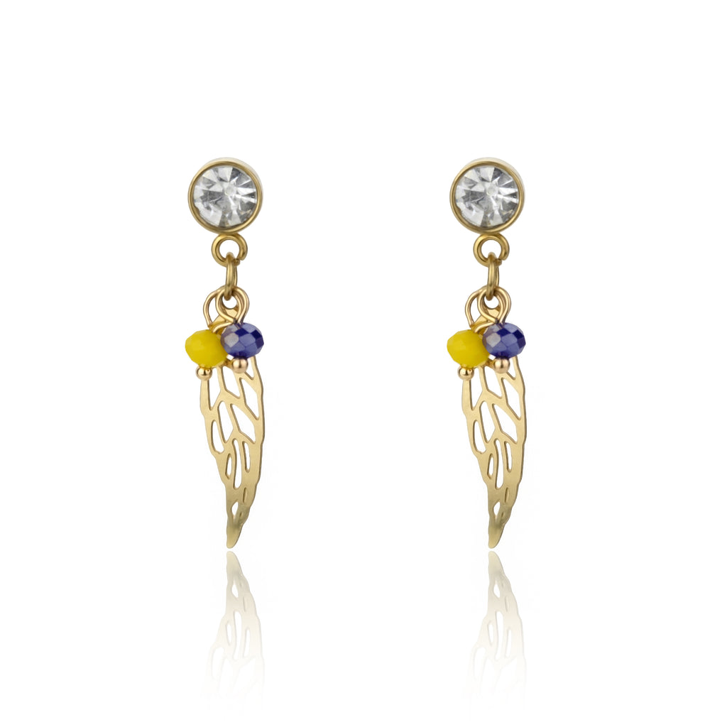 Millie Yellow Earrings