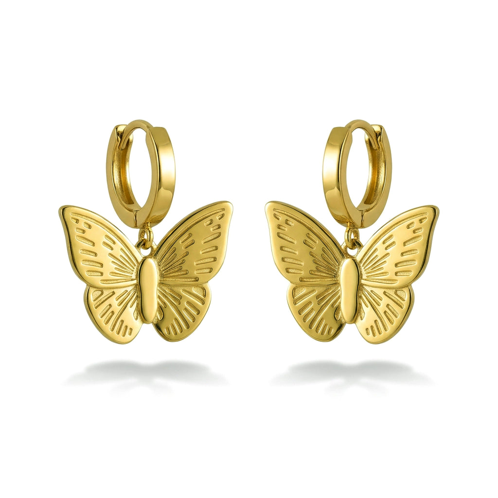 Women's Gold Huggie Earrings