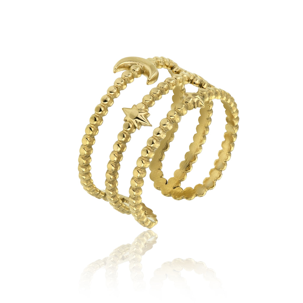 Anastasia Gold Ring