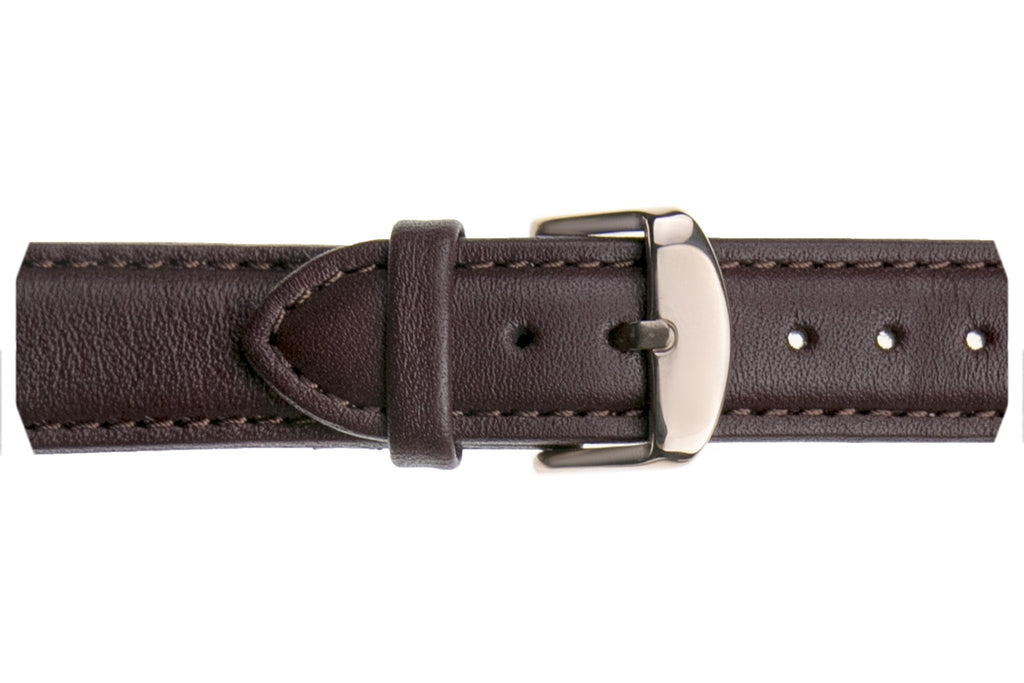 Large Bordeaux Leather Rose Gold Straps.