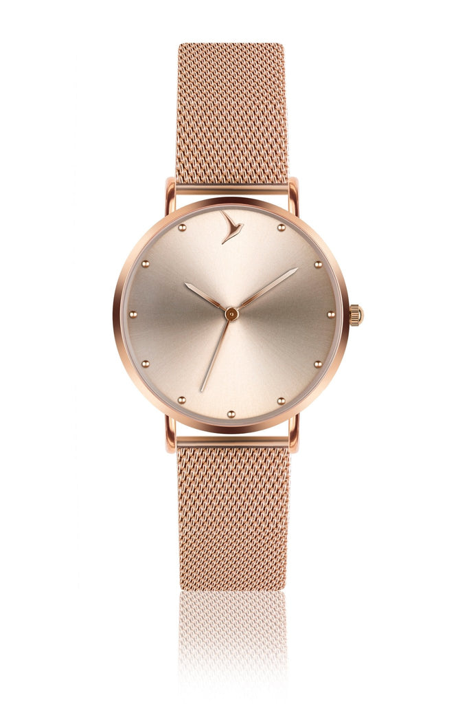 Santa Marta Rose Gold Mesh Watch