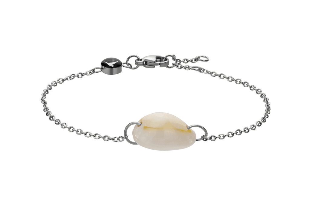 Silver Massey Shell Bracelet