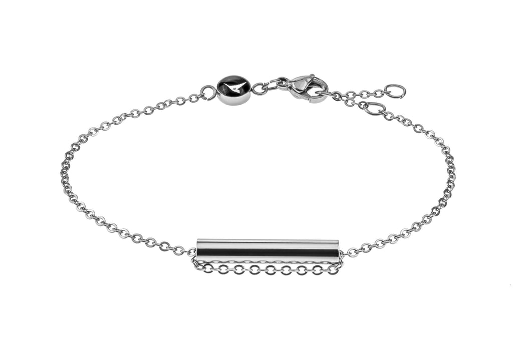 Silver Tube Bracelet Bracelets.